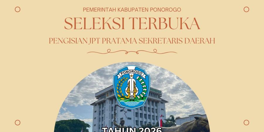 SELTER SEKDA PONOROGO 2026