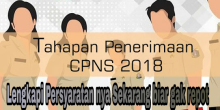 Himbauan Melengkapi Persyaratan CPNS
