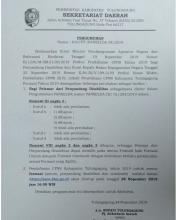 Pengumuman CPNS Kabupaten Tulungagung Tahun 2019