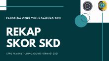 Gambar rekap skd CPNS 2021